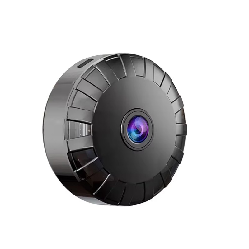 Mini Magnetic Security Camera - Remote Home Monitoring & 360° Rotation