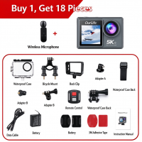 Ourlife 5K Dual-Screen EIS Action Camera