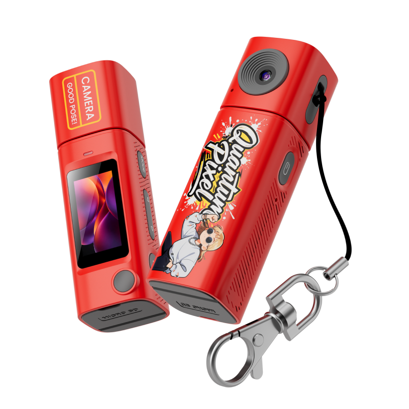 Fashion Mini Pendant Camera – Wearable Keychain Camera