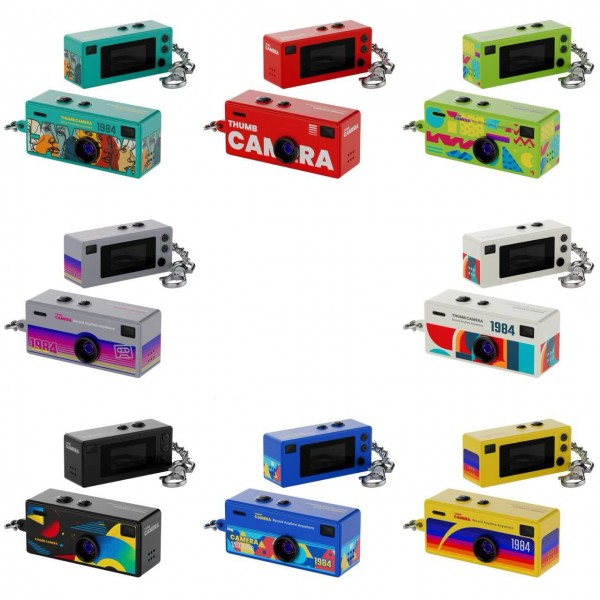 Retro Wearable Mini Camera — 8 Colors, Endless Fun