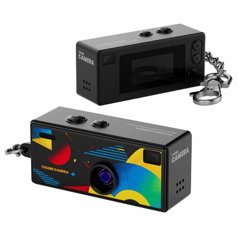 Retro Wearable Mini Camera — 8 Colors, Endless Fun