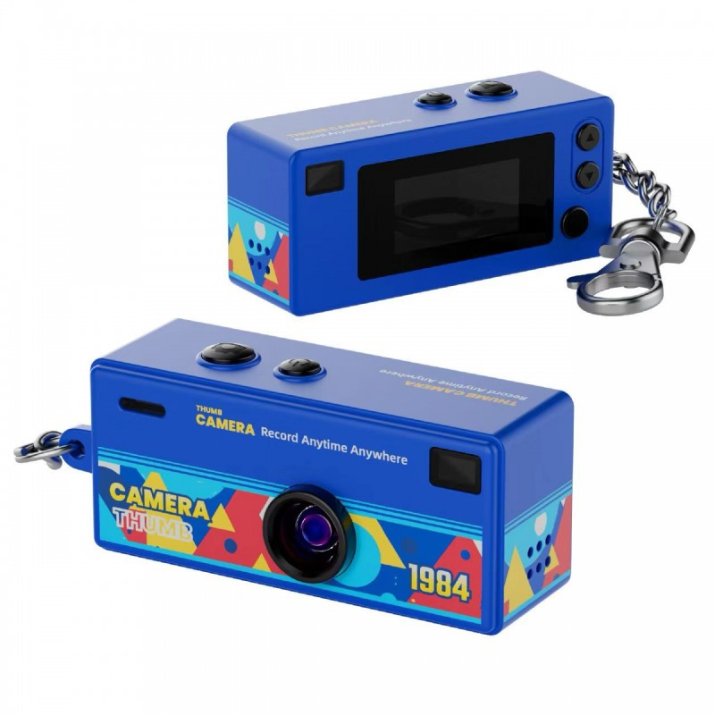 Retro Wearable Mini Camera — 8 Colors, Endless Fun