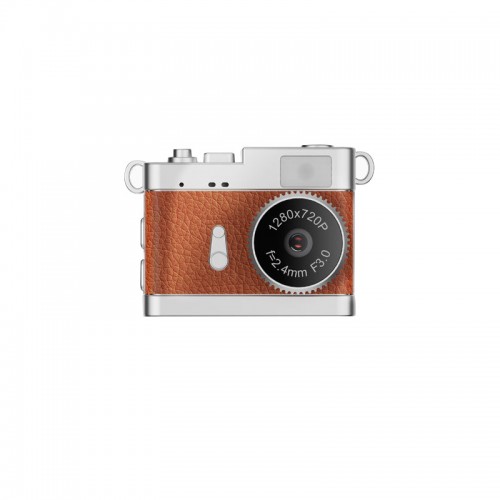 Retro Necklace Mini Camera — Wearable Pendant, Instant Camera