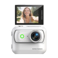 Magnetic Detachable Action Camera with 2.0" Flip Screen