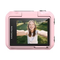 Magnetic Detachable Action Camera with 2.0" Flip Screen
