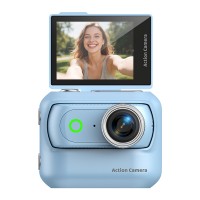 Magnetic Detachable Action Camera with 2.0" Flip Screen